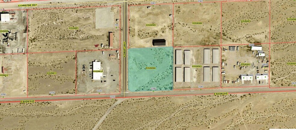 2280 Basin Ave, Pahrump, NV à vendre - Photo du bâtiment - Image 1 de 6