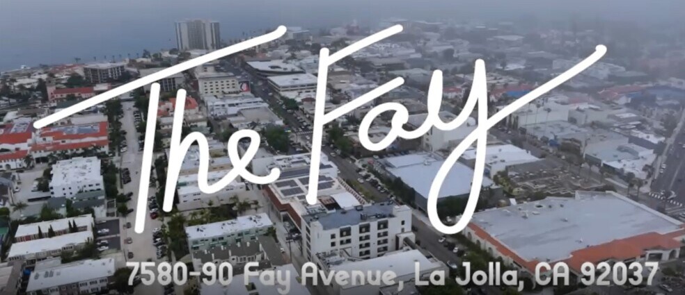 7590 Fay Ave, La Jolla, CA à louer - Vidéo sur l’inscription commerciale - Image 2 de 22
