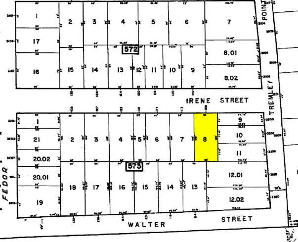 109 Irene St, Linden, NJ à louer - Plan cadastral - Image 3 de 4