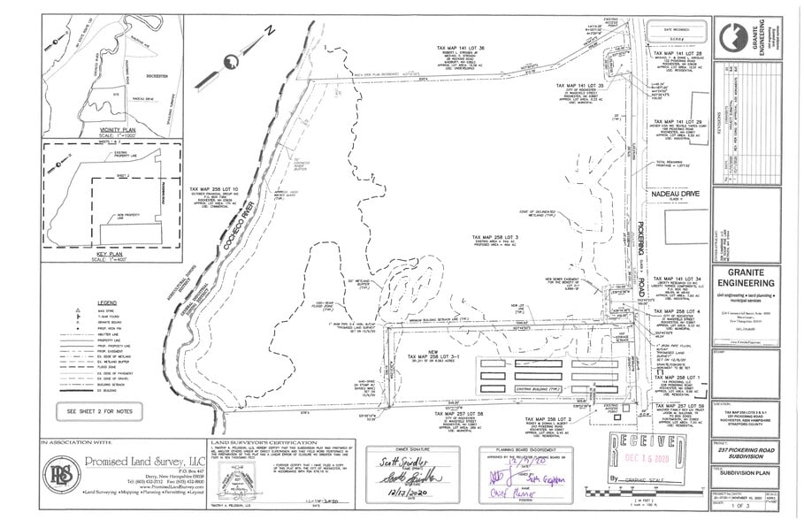 0 Pickering Road, Rochester, NH for sale - Site Plan - Image 3 of 3