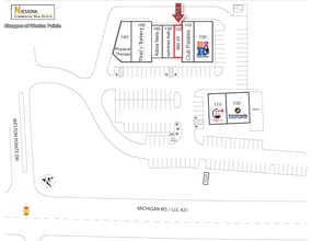 10895 N Michigan Rd, Zionsville, IN for lease Floor Plan- Image 1 of 2