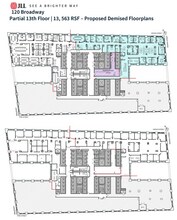 120 Broadway, New York, NY for lease Floor Plan- Image 2 of 14