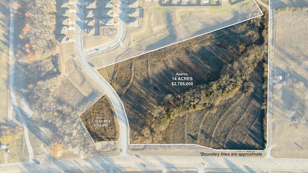 E 151st St, Bixby, OK à vendre - Aérien - Image 2 de 14