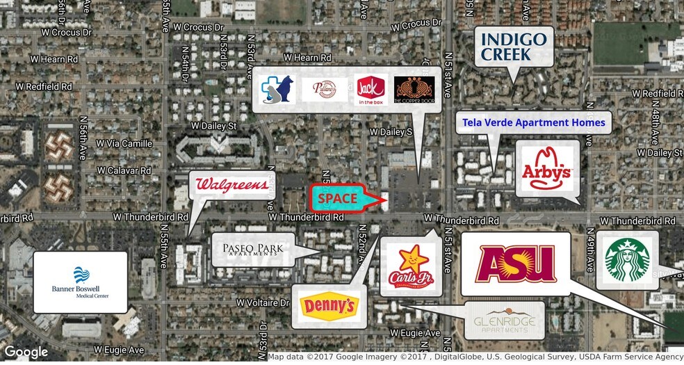 13804-13816 N 51st Ave, Glendale, AZ à louer - Photo du bâtiment - Image 2 de 6