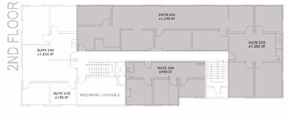 3131 S Bascom Ave, San Jose, CA à louer Plan d  tage- Image 1 de 1