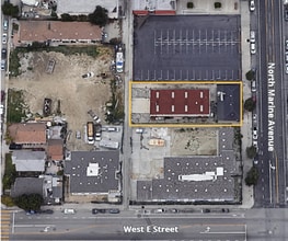 531 N Marine Ave, Wilmington, CA - AÉRIEN  Vue de la carte