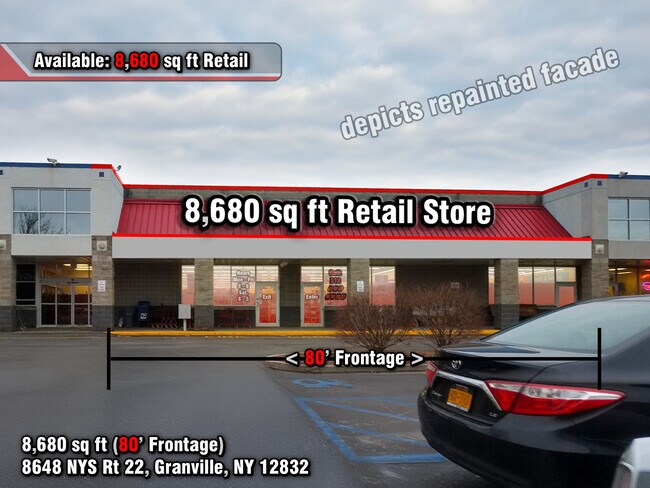 More details for 8648 State Route 22, Granville, NY - Retail for Lease