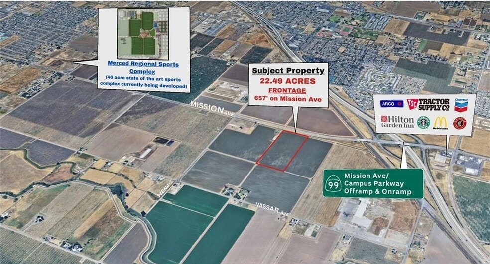 0 Mission Avenue, Merced, CA à vendre - Photo du bâtiment - Image 2 de 24