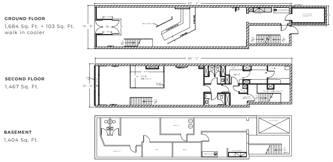 228 Queen St W, Toronto, ON à louer Plan d’étage- Image 1 de 1