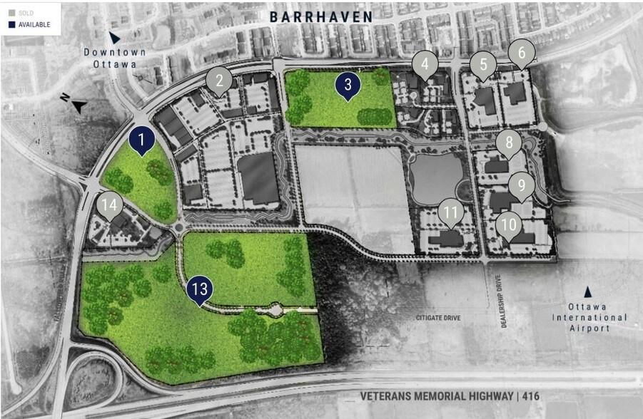 4433 Strandherd Dr, Ottawa, ON for sale - Site Plan - Image 1 of 1