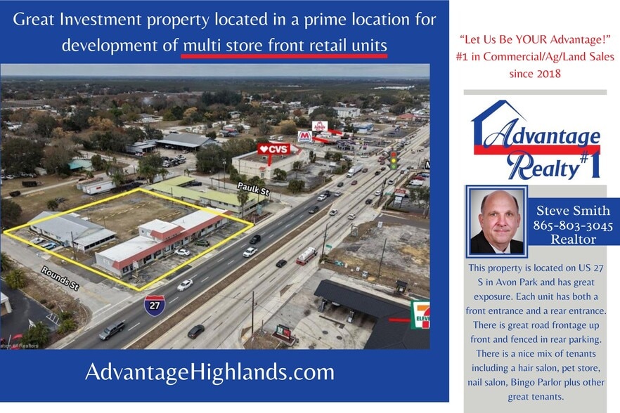 104-118 Us Highway 27 S, Avon Park, FL for sale - Primary Photo - Image 1 of 16