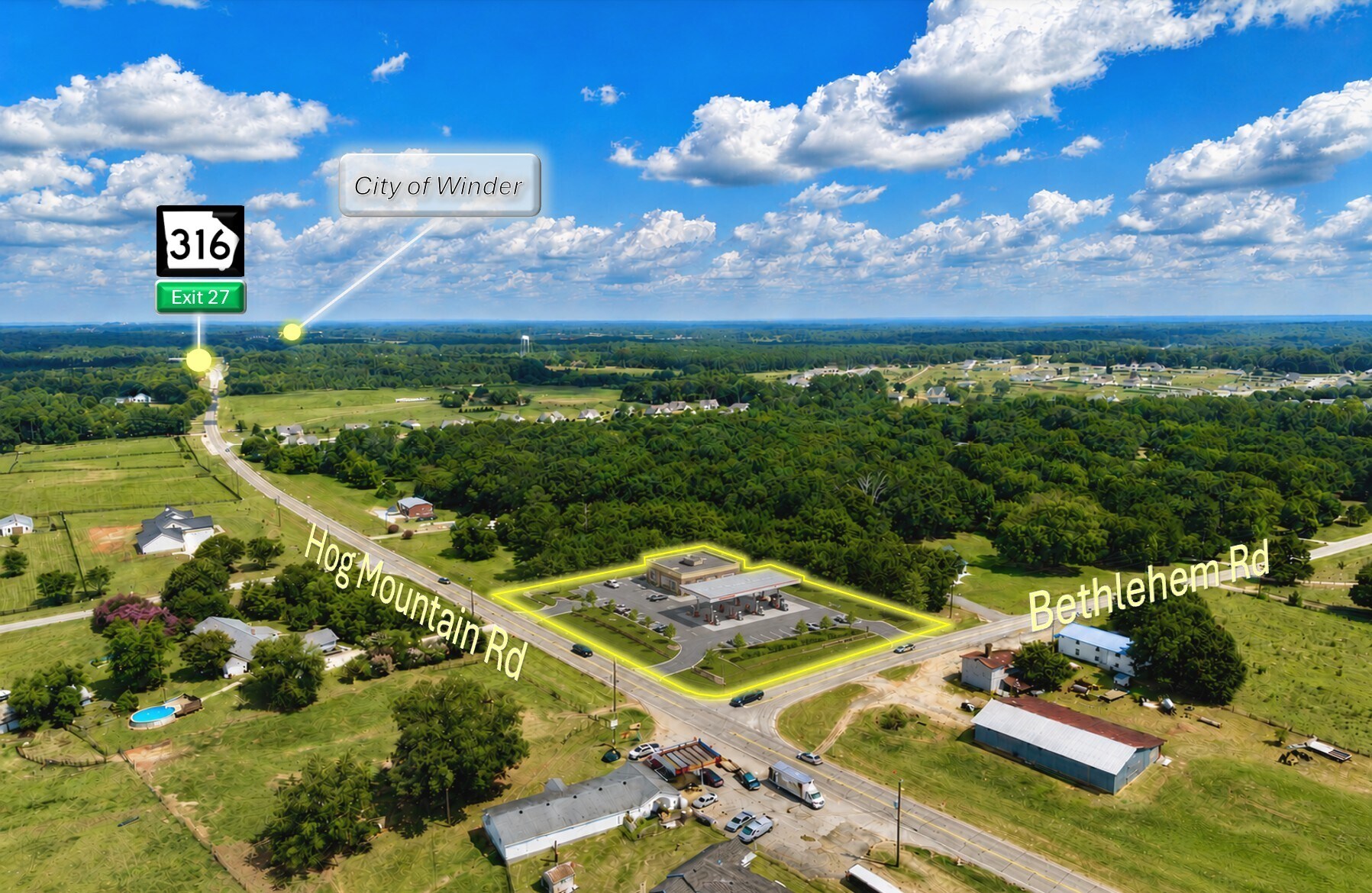 936 Bethlehem Rd, Winder, GA à vendre Photo du bâtiment- Image 1 de 13