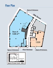 29-28 41st Ave, Long Island City, NY for lease Floor Plan- Image 1 of 8