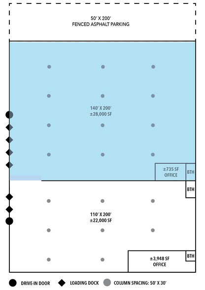 925 Berry Shoals Rd, Duncan, SC à louer - Plan d’étage - Image 3 de 3
