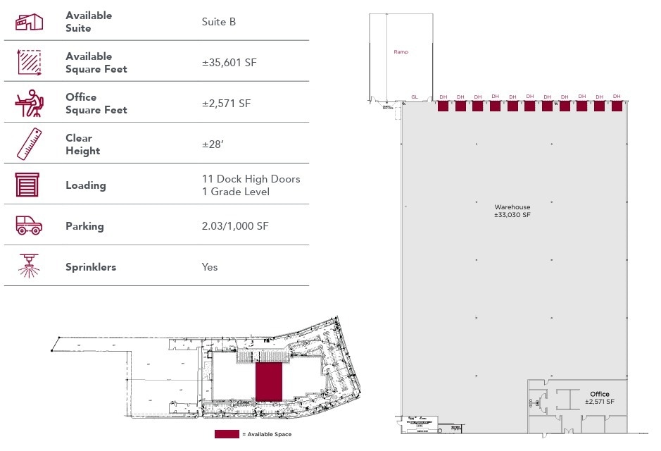 41995 Zevo Dr, Temecula, CA à louer Plan d’étage- Image 1 de 1