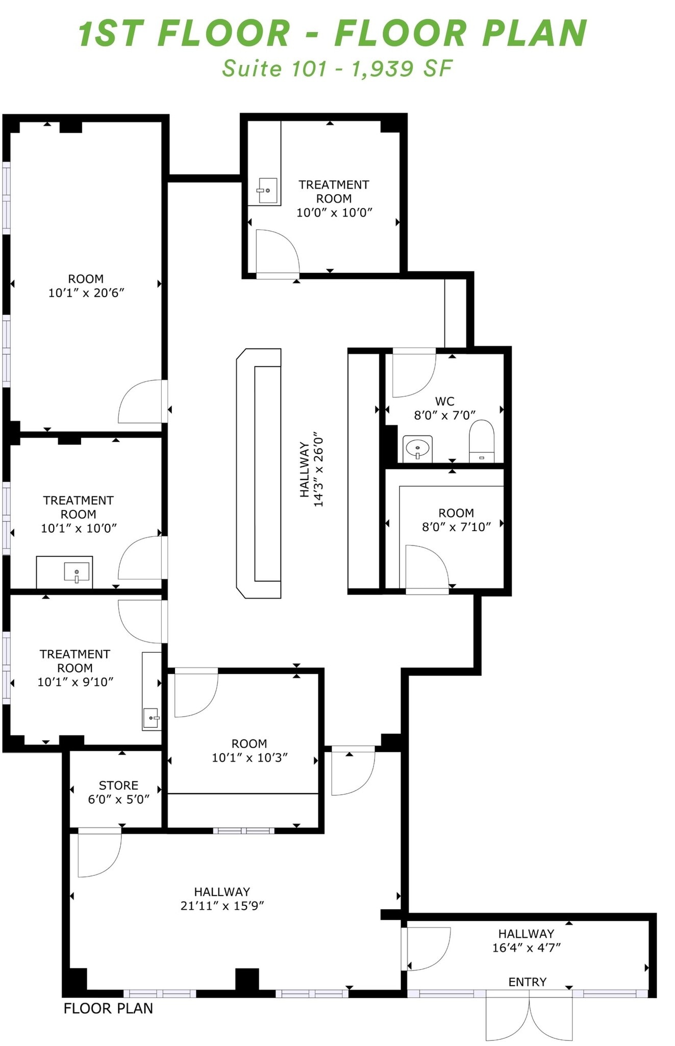 2803 Earl Rudder Freeway, College Station, TX à louer Plan d’étage- Image 1 de 1