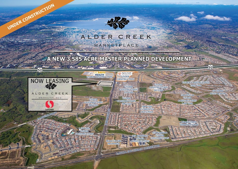 SWC E Bidwell St & Alder Creek Pkwy, Folsom, CA for lease Primary Photo- Image 1 of 2