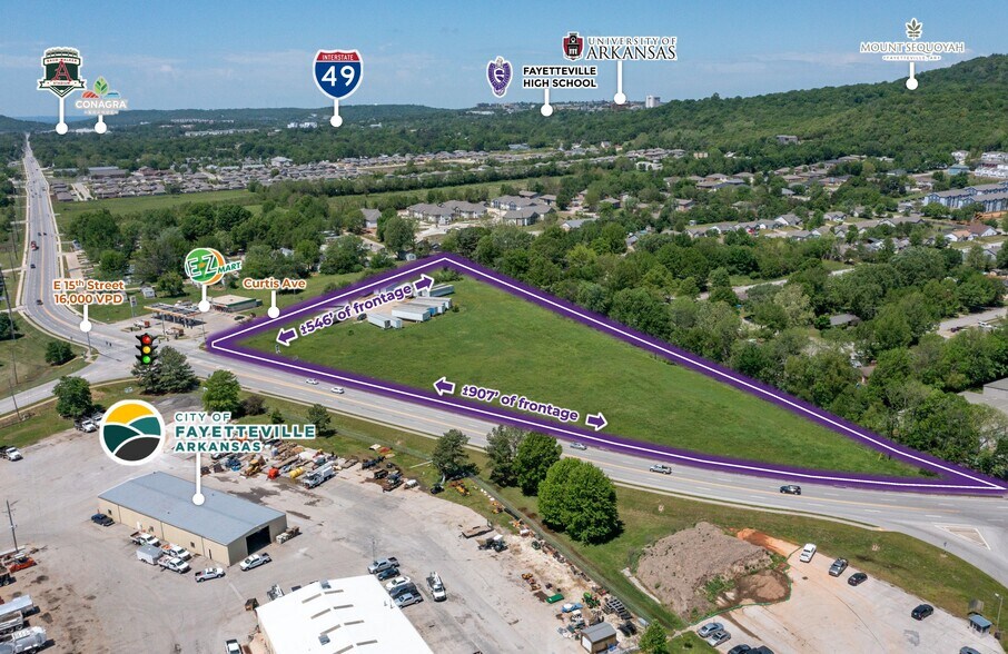 15th St, Fayetteville, AR for sale - Building Photo - Image 2 of 7