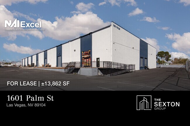 Plus de détails pour 1601 Palm St, Las Vegas, NV - Industriel à louer