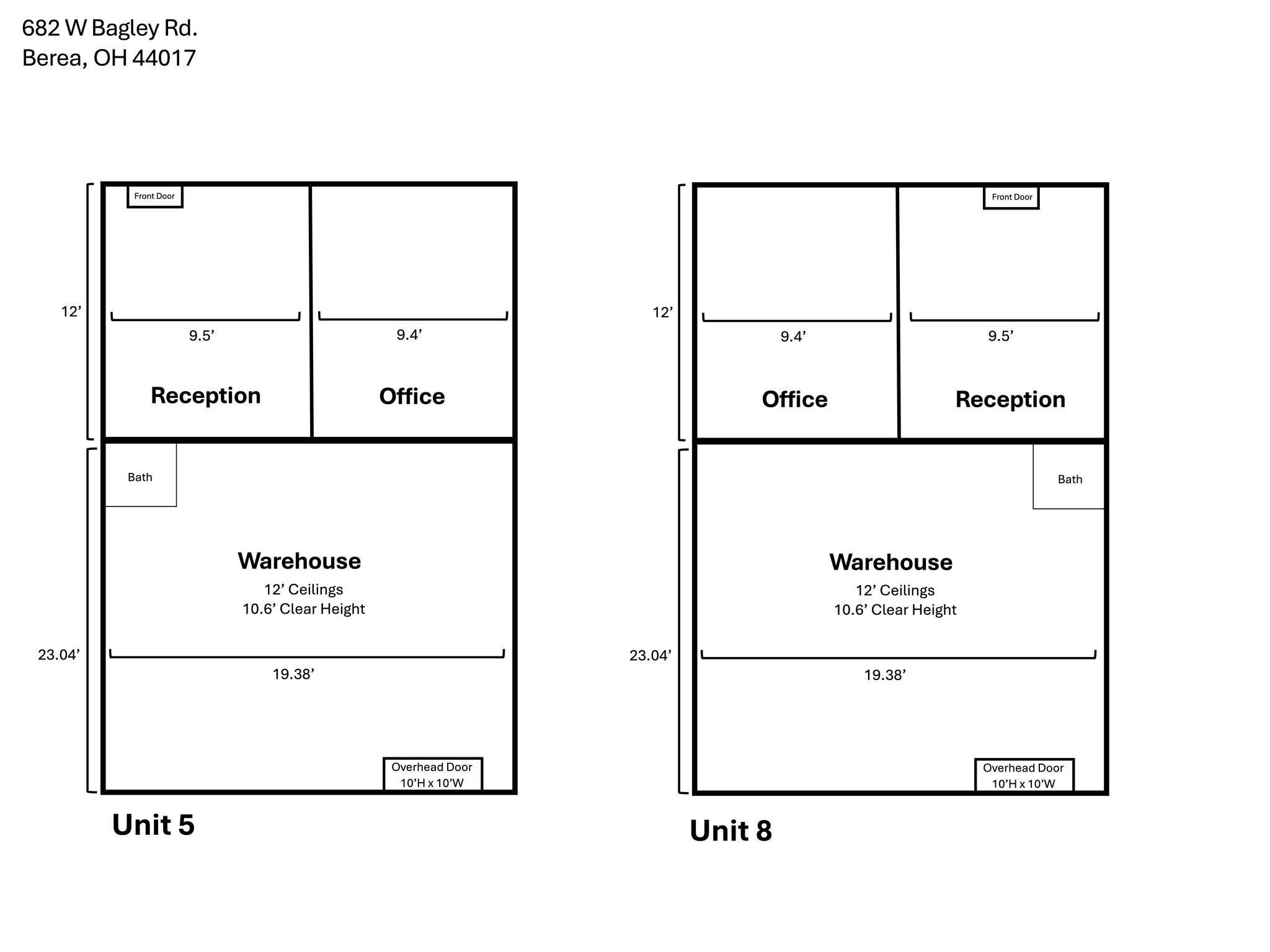 682 W Bagley Rd, Berea, OH for lease Site Plan- Image 1 of 1