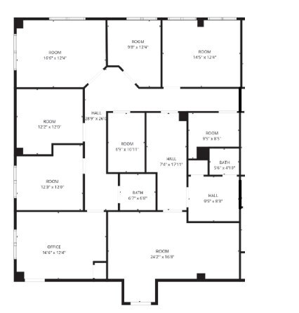 9899 Main St, Damascus, MD for lease Floor Plan- Image 1 of 1
