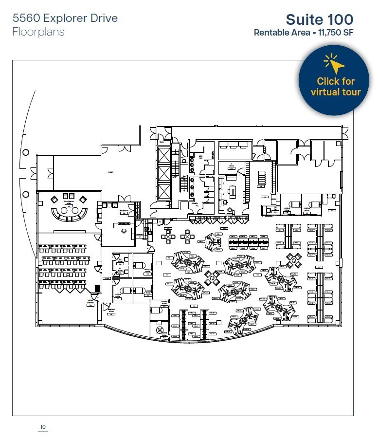 5560 Explorer Dr, Mississauga, ON à louer Plan d’étage- Image 1 de 1