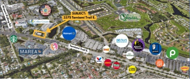 3375 Tamiami Trl E, Naples, FL à louer - Plan cadastral - Image 2 de 4