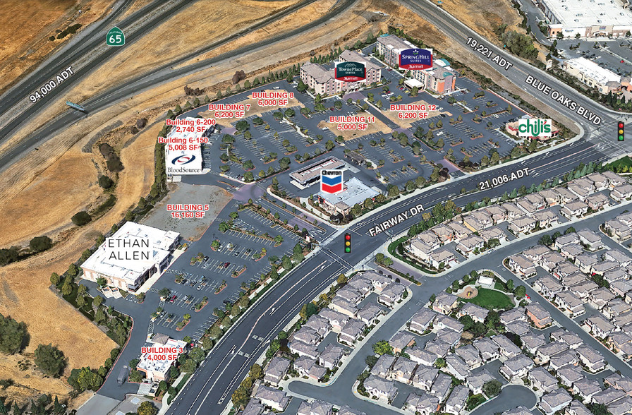 Blue Oaks Blvd, Roseville, CA for sale - Aerial - Image 1 of 1