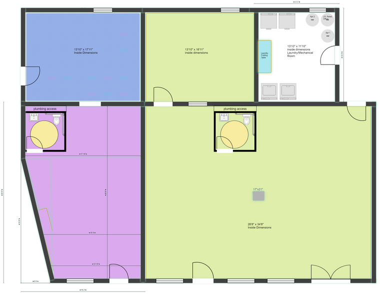 600 Memorial Blvd, Martinsville, VA for lease - Floor Plan - Image 2 of 5