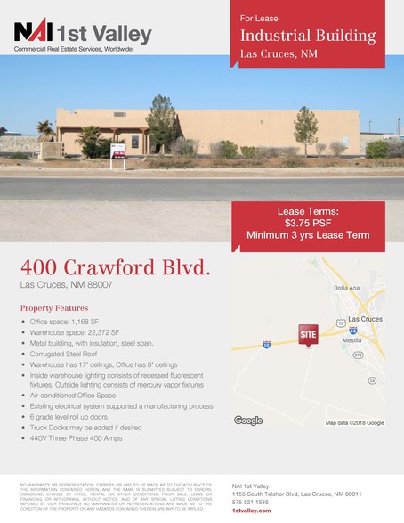 400 Crawford Blvd, Las Cruces, NM à vendre - Autre - Image 1 de 1