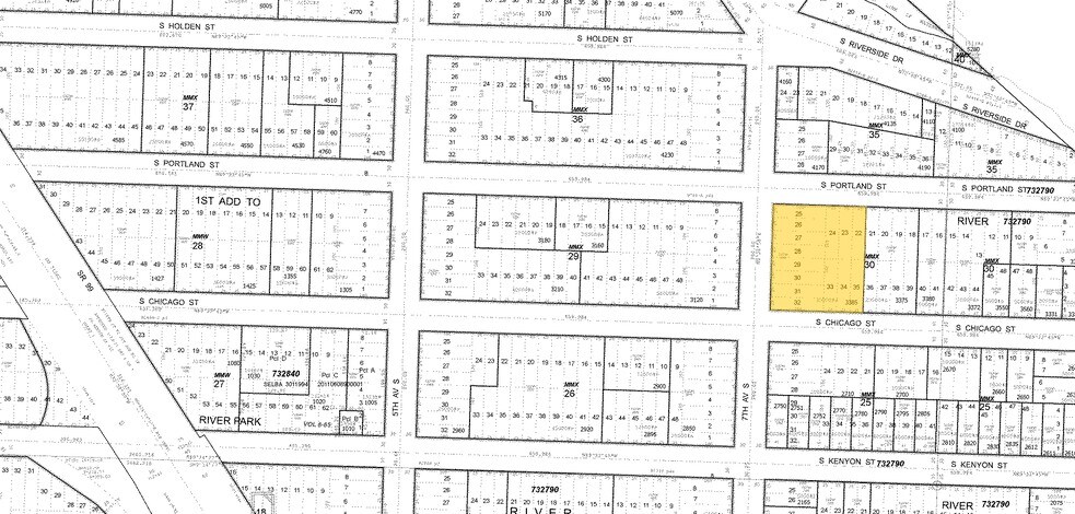 700 S Chicago St, Seattle, WA à vendre - Plan cadastral - Image 3 de 3