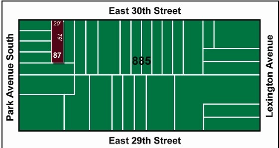 102 E 30th St, New York, NY à louer - Plan cadastral - Image 2 de 5