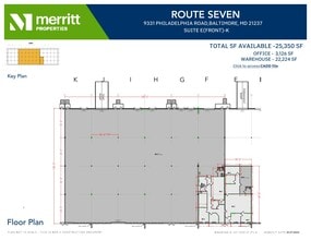 9321 Philadelphia Rd, Rosedale, MD à louer Plan d’étage- Image 1 de 1