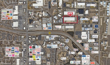 8908 E 34th St, Wichita, KS - AERIAL  map view