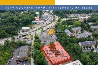 Plus de détails pour 1910 Cochran Rd, Pittsburgh, PA - Commerce de détail à louer