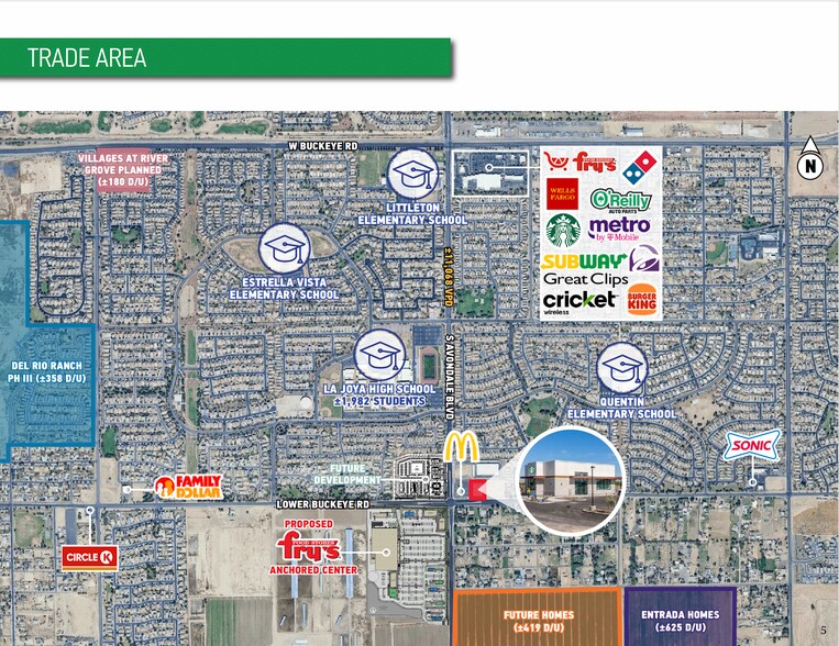 11420 W Buckeye Rd, Avondale, AZ à vendre - Aérien - Image 3 de 7