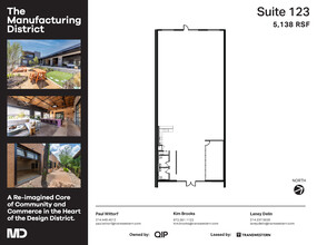 119-127 Manufacturing St, Dallas, TX à louer Plan d’étage- Image 1 de 1