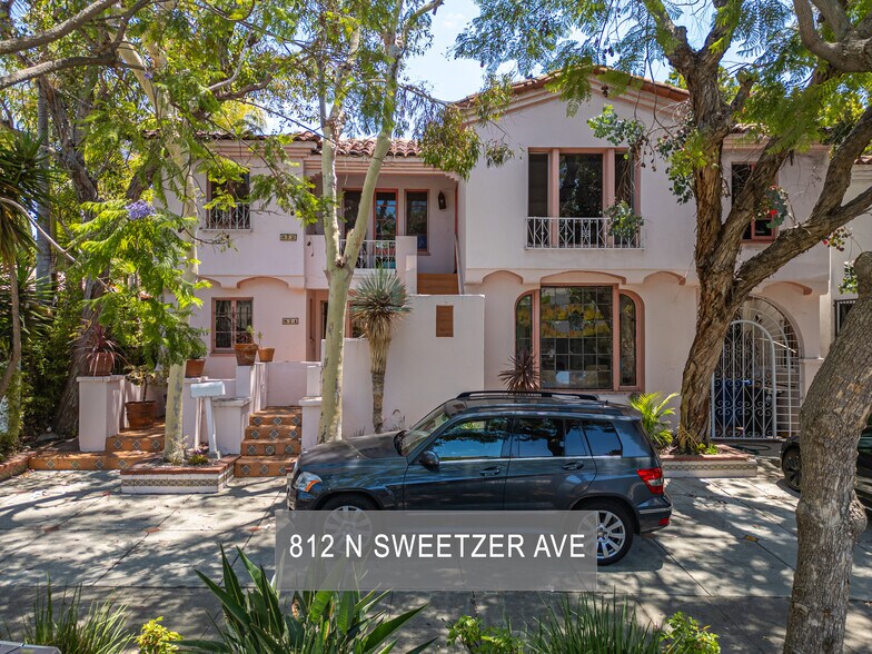 806-814 N Sweetzer Ave, West Hollywood portefeuille de 2 propriétés à vendre sur LoopNet.ca - Photo du bâtiment - Image 2 de 13