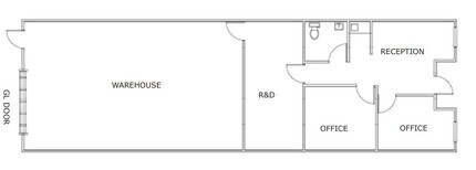 2880 Scott St, Vista, CA for lease Floor Plan- Image 1 of 1