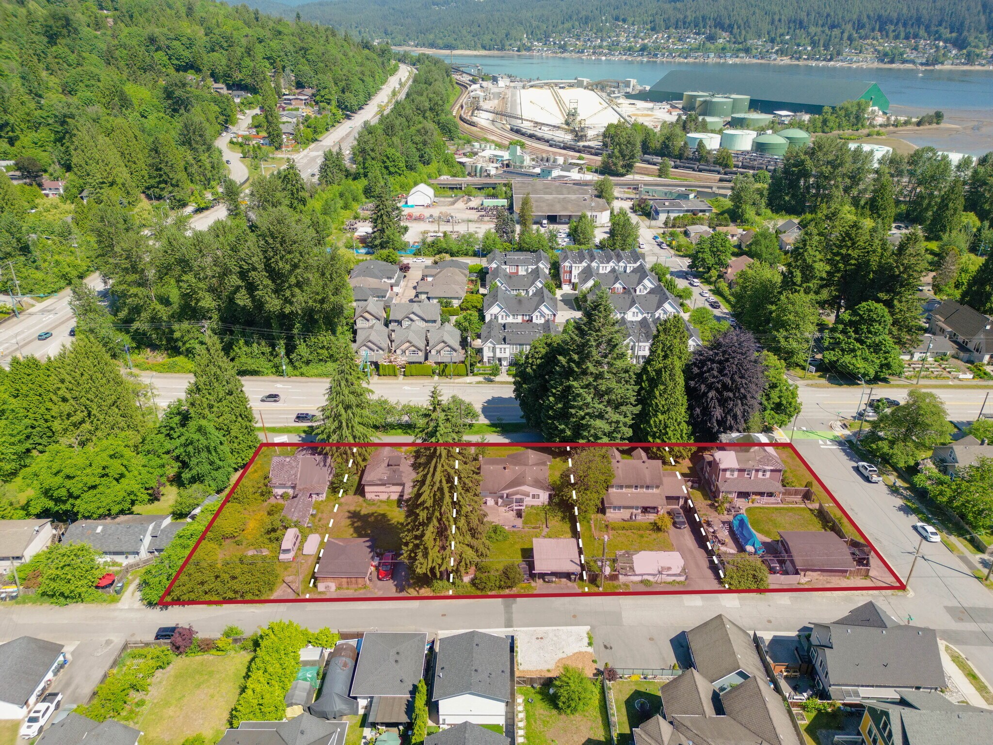 2115-2131 St. Johns St, Port Moody, BC for sale Aerial- Image 1 of 11