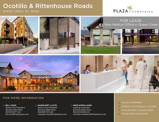 More details for Ocotillo & Rittenhouse Roads Rd, Queen Creek, AZ - Office, Office/Medical for Lease