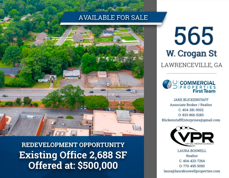 565 Crogan St, Lawrenceville, GA for sale - Primary Photo - Image 1 of 1