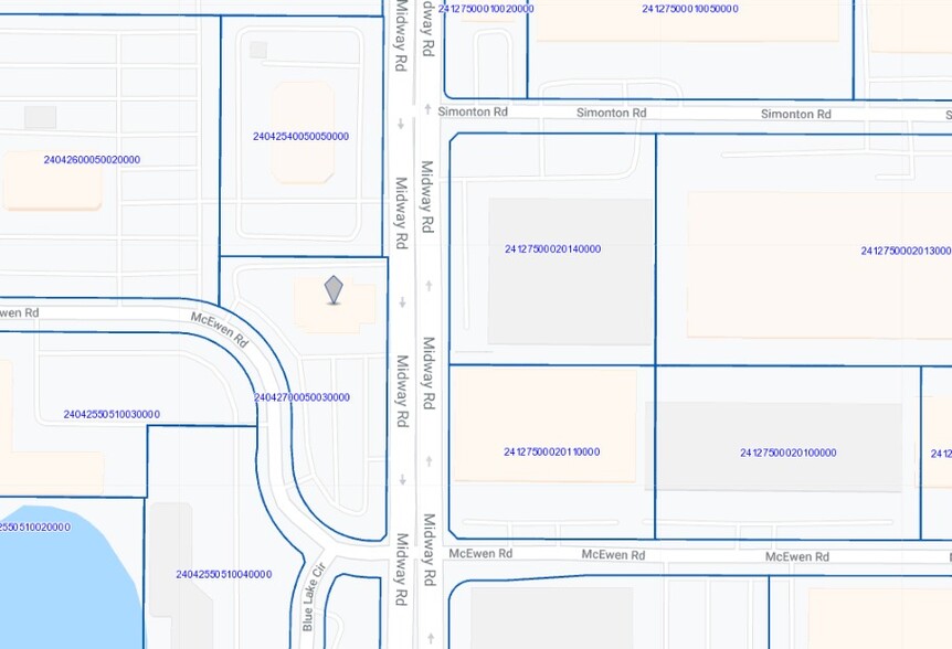 13455 Midway Rd, Dallas, TX à vendre - Plan cadastral - Image 1 de 1