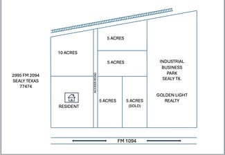 Plus de détails pour 2995 FM 1094, Sealy, TX - Terrain à vendre