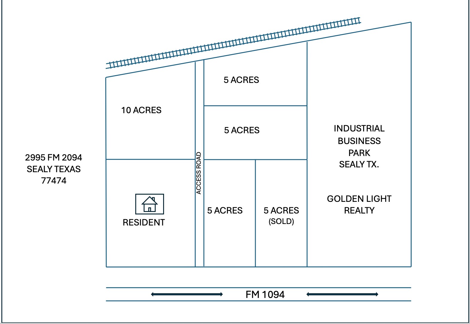 2995 FM 1094, Sealy, TX à vendre Photo principale- Image 1 de 5