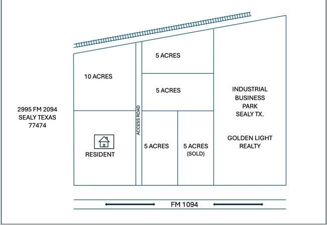 Plus de détails pour 2995 FM 1094, Sealy, TX - Terrain à vendre