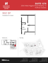 2500 W Higgins Rd, Hoffman Estates, IL à louer Plan d’étage- Image 1 de 1