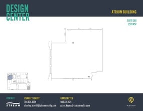 127 W Worthington Ave, Charlotte, NC à louer Plan d’étage- Image 1 de 1