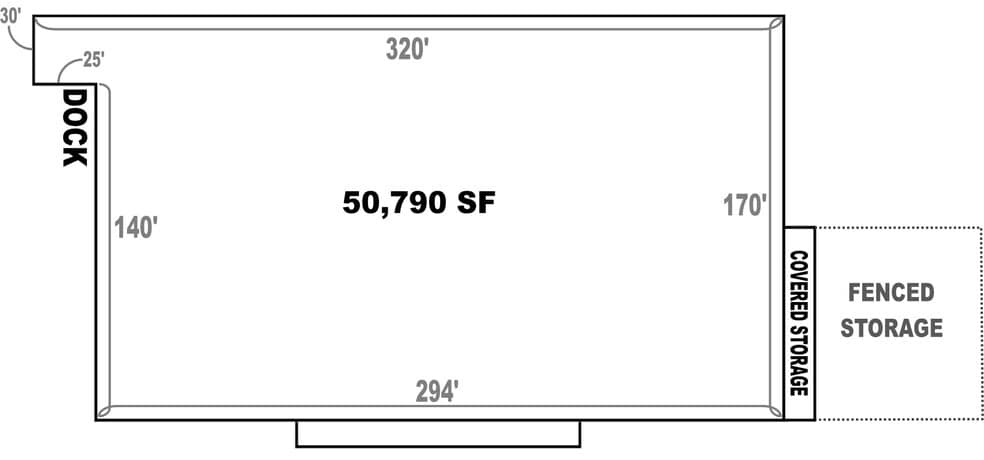 10300 W Interstate 40, Amarillo, TX à vendre - Plan d’étage - Image 2 de 5