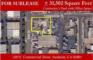 More details for 320 E Commercial St, Anaheim, CA - Land for Lease